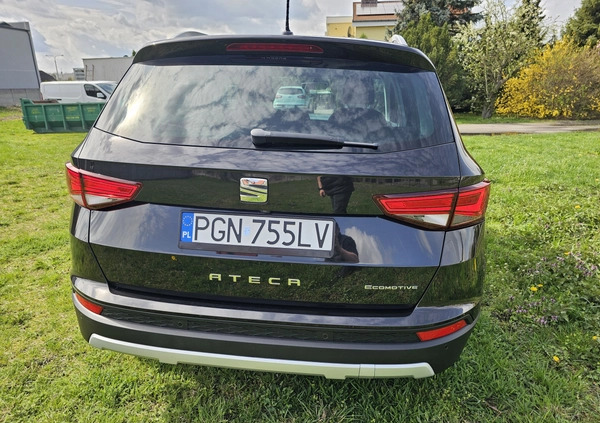 Seat Ateca cena 68900 przebieg: 180000, rok produkcji 2017 z Gniezno małe 254